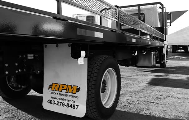 Mudflap with RPM logo